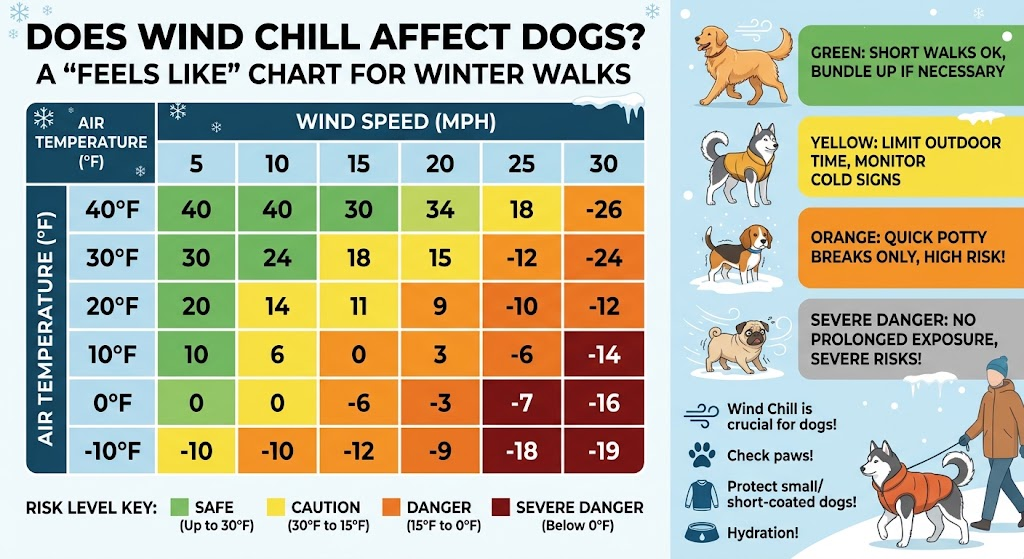 Does Wind Chill Affect Dogs?