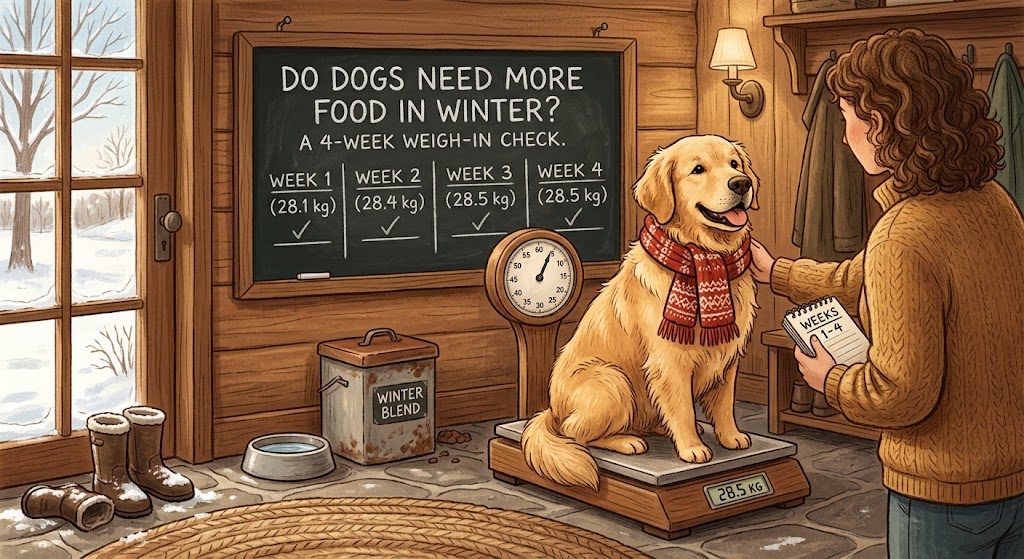 Do Dogs Need More Food in Winter