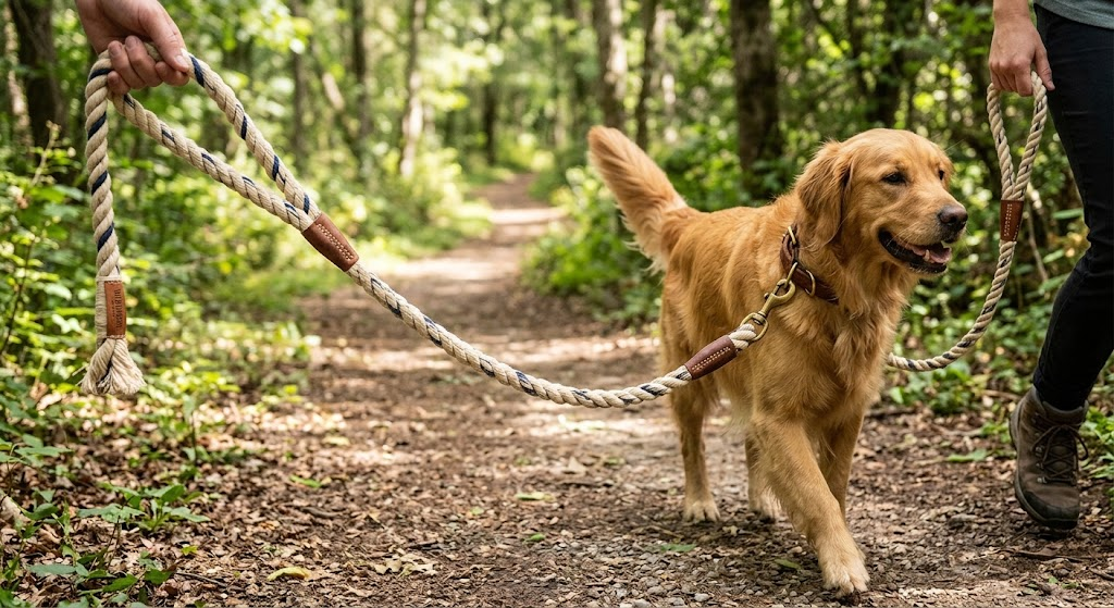 Twisted Rope Dog Leash