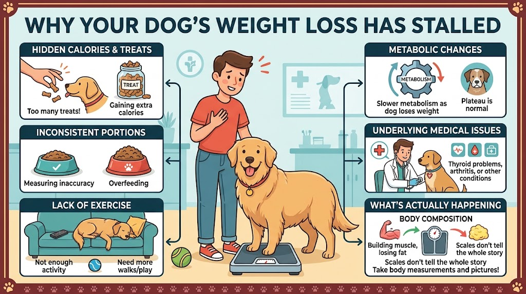 dog weight loss plateau